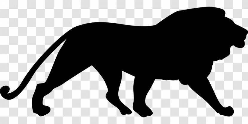 Lion Cougar Silhouette Clip Art - Snout Transparent PNG