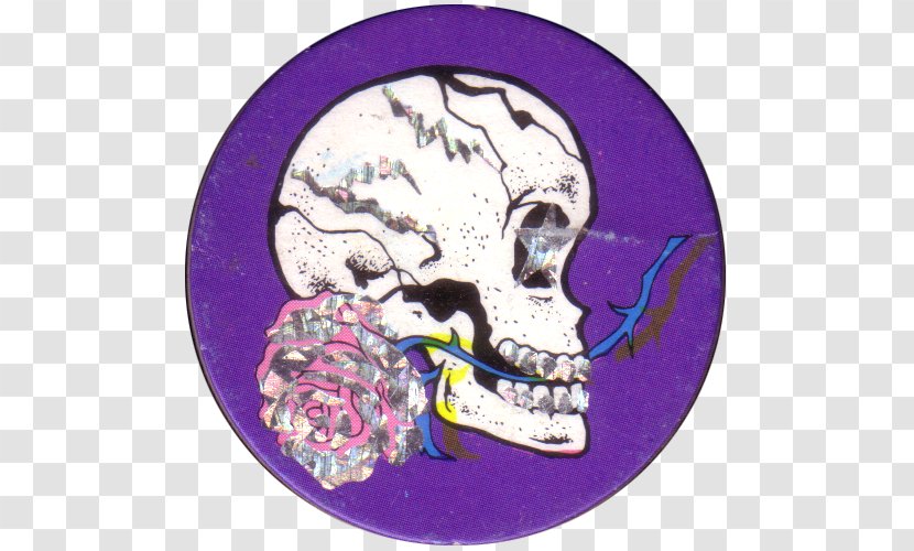 Skull Snake Tooth Blue Purple - Hannabarbera - Rose Transparent PNG