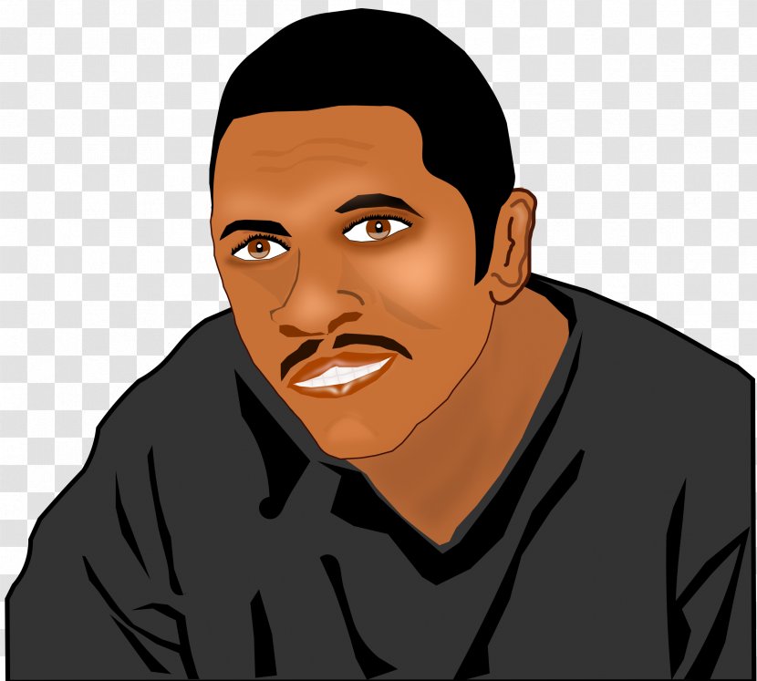 Black African American Man Clip Art - Professional - Handsome Clipart Transparent PNG