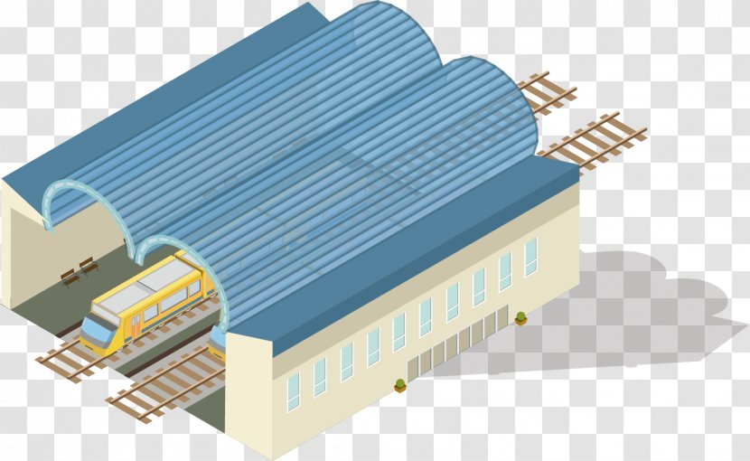 Train Tunnel - Animation Transparent PNG