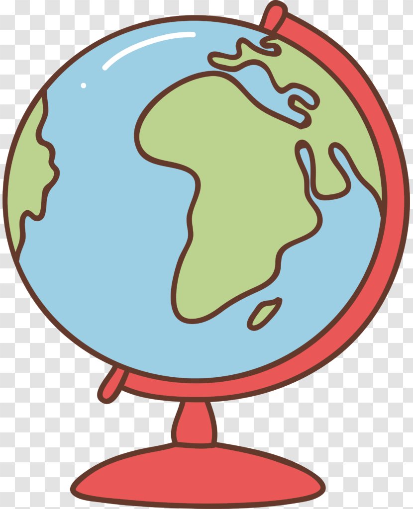 Globe Clip Art Geography Learning Trivia Quiz Illustration - Cartoon Transparent PNG
