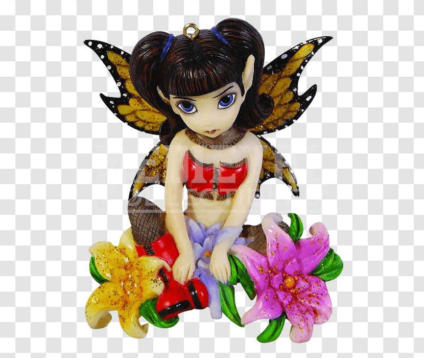 Fairy Strangeling: The Art Of Jasmine Becket-Griffith Figurine Flower Fairies Doll - Strangeling Becketgriffith - Shields Flowers Small Transparent PNG