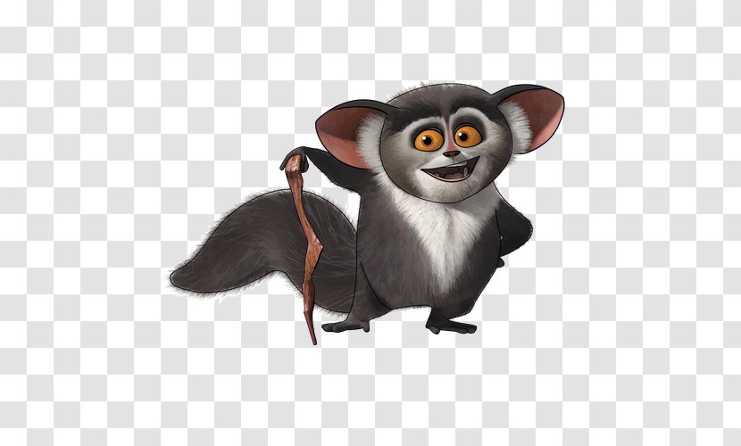 Julien Mort Madagascar Skipper Drawing - Fur - Animation Transparent PNG