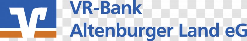 VR-Bank Altenburger Land EG Logo Brand - Blue Transparent PNG