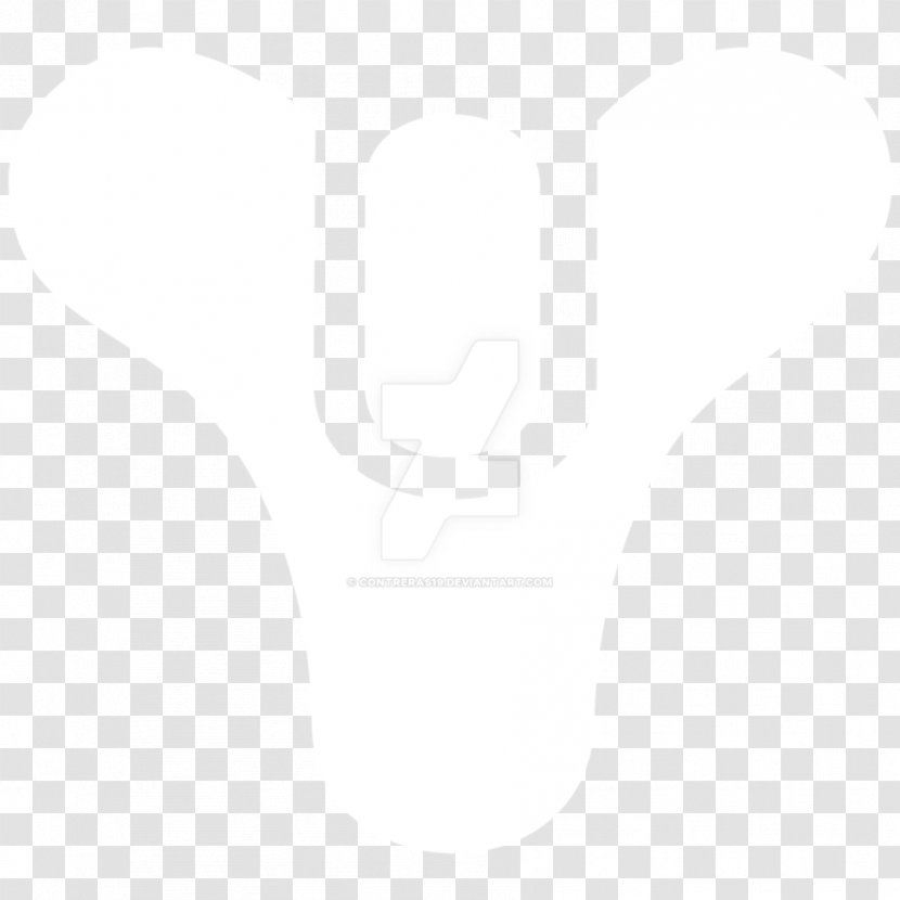 Destiny White Logo Pixel Art DeviantArt - Black Transparent PNG