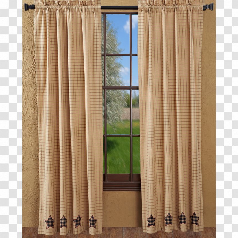 Curtain Window Treatment Valances & Cornices Covering - Woven Coverlet - Star Transparent PNG