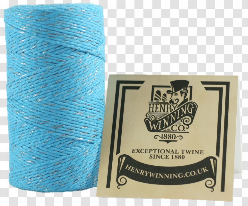 Baling Twine Yarn Rope Polypropylene - String - Silver Sparkle Transparent PNG