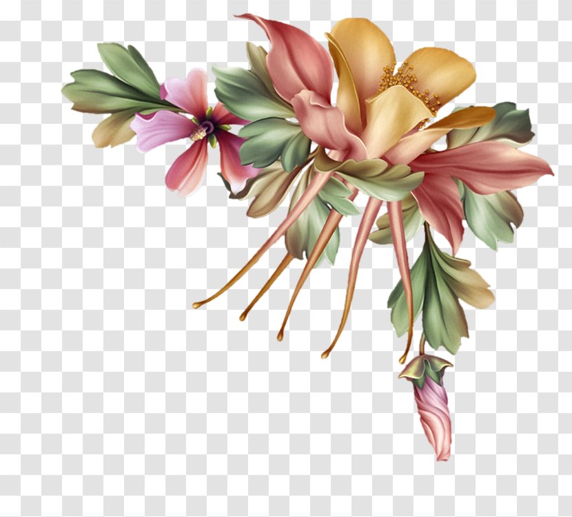 Floral Design Cut Flowers Clip Art Drawing - Flower Bouquet Transparent PNG