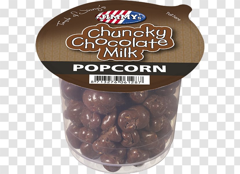 Popcorn Chocolate Milk White - Caramel Transparent PNG