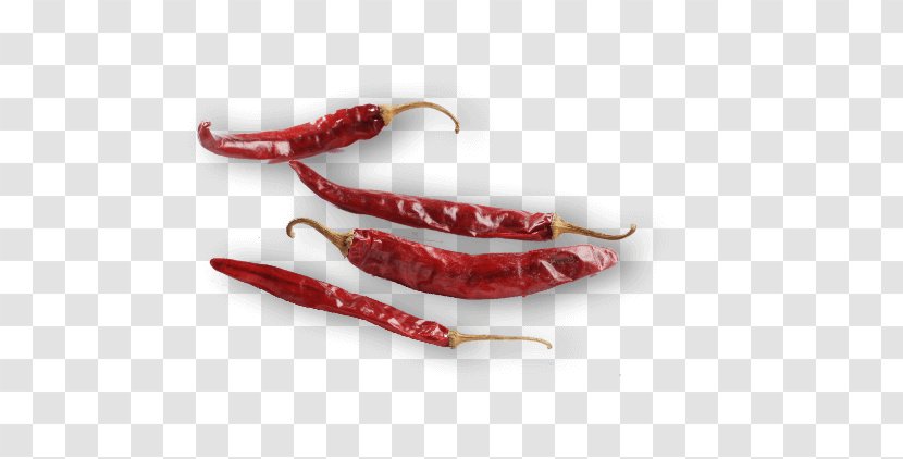 Chile De árbol Bird's Eye Chili Pepper Tabasco Cayenne - Chilli Flakes Transparent PNG