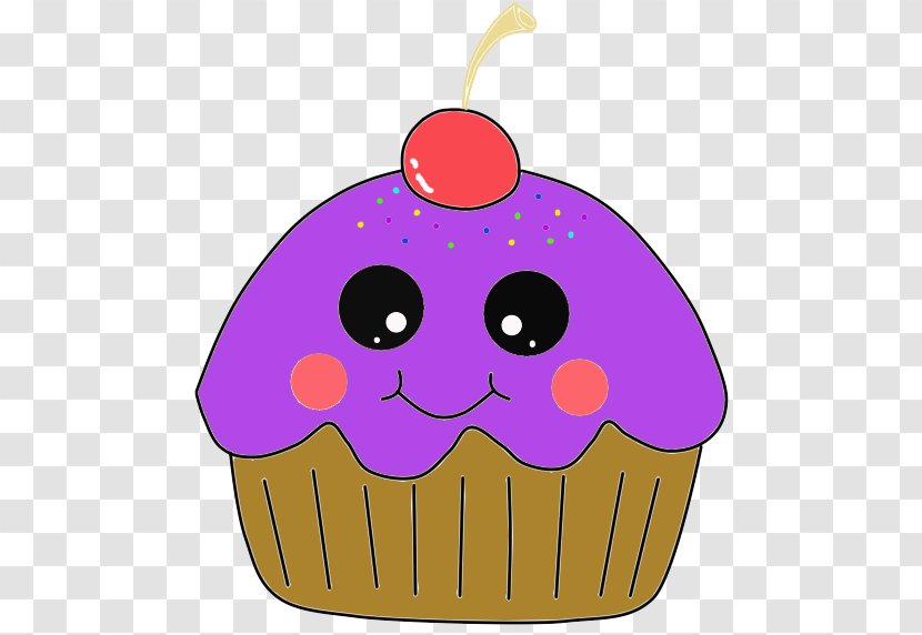Cupcake Cartoon American Muffins Drawing Illustration - Uterus - Pun Button Transparent PNG