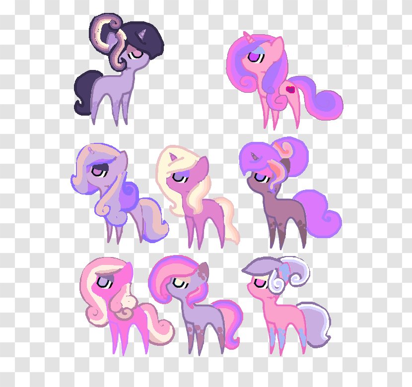 Horse Pink M Animal Clip Art - Fictional Character Transparent PNG