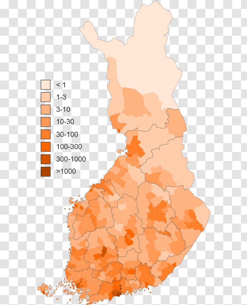 Valkeakoski Population Density Map Väestö Geography - City Transparent PNG