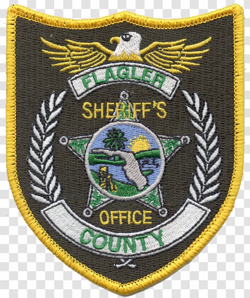 Lee County Flagler County, Florida Lake Brevard Badge - Organization - Sheriff Transparent PNG