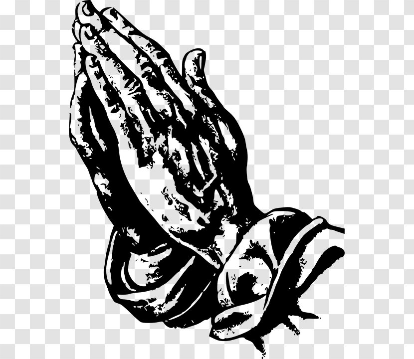 Praying Hands Prayer Religion Clip Art - Fictional Character - God Transparent PNG