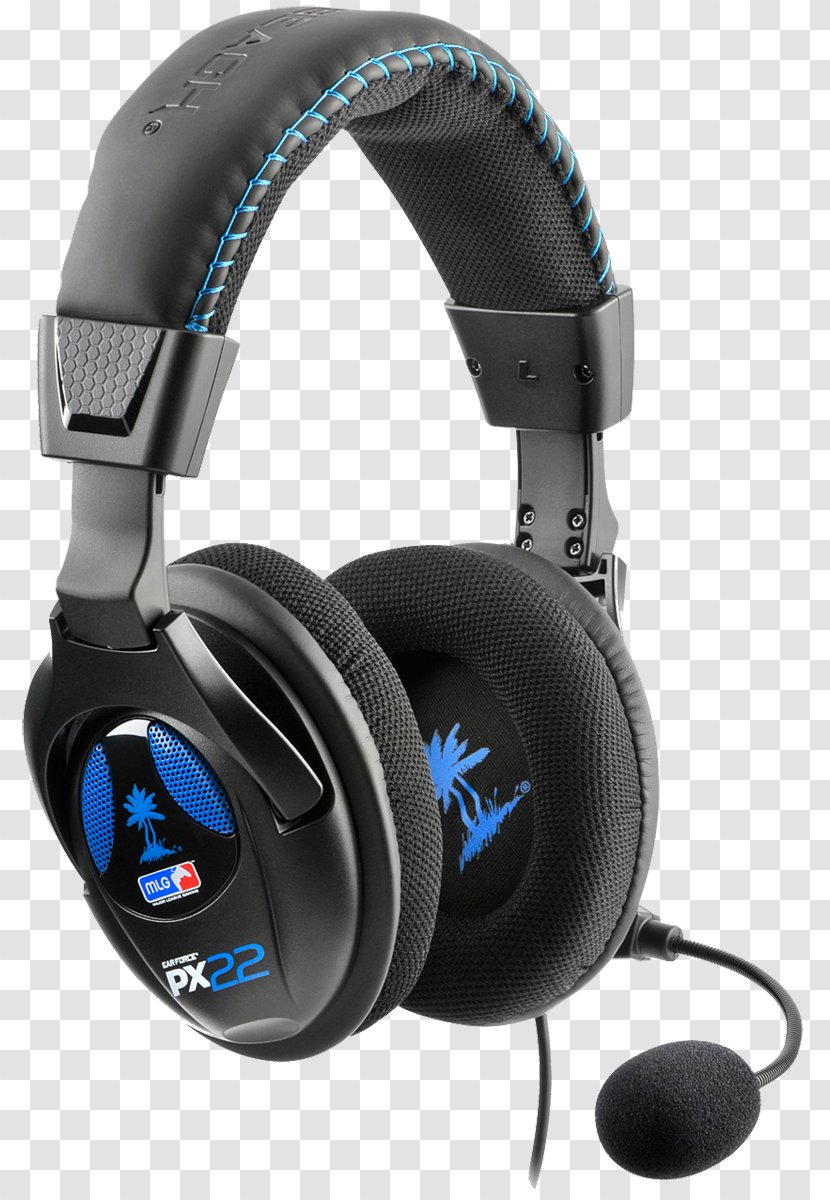 Turtle Beach Ear Force PX22 Headset PX24 Corporation Microphone - Electronic Device - Gaming Transparent PNG