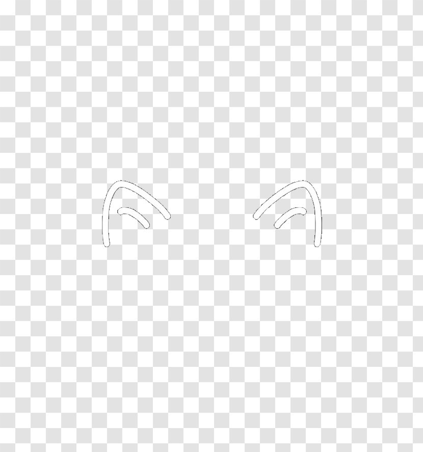 Product Design Line Font Angle - Neck - Cat Ear Transparent PNG