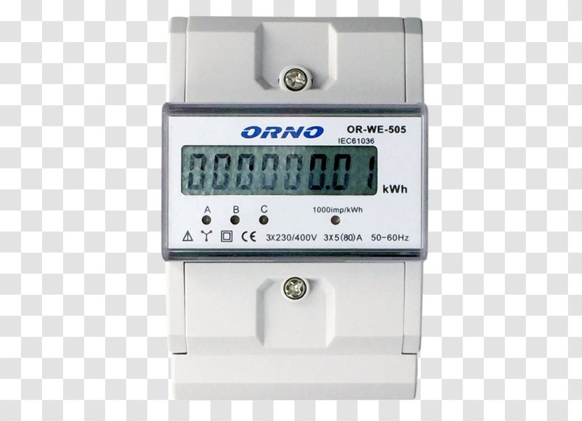 Electricity Meter TapHome Product Electronics - Kilowatt Hour - Electric Transparent PNG