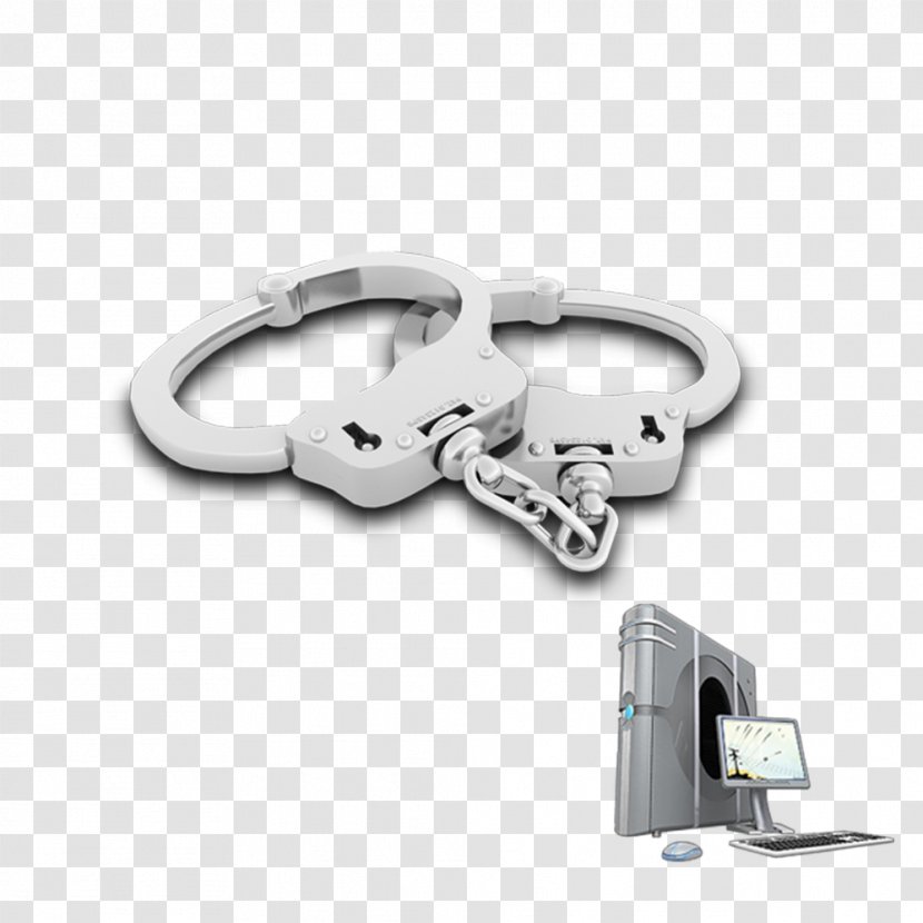 PlayStation 2 Icon - Silver - HD Creative Handcuffs Transparent PNG