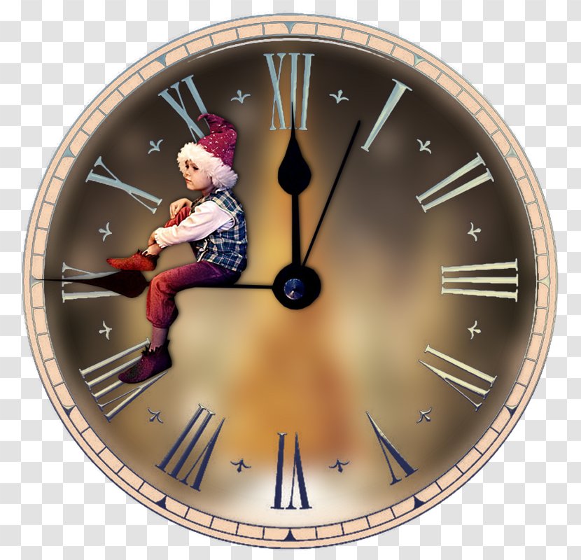 Clock Christmas New Year Animation Clip Art - Enfant Transparent PNG