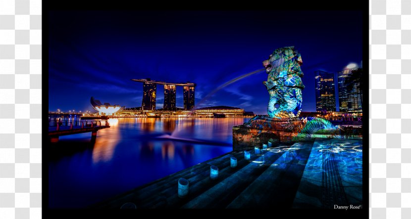 I Light Marina Bay Merlion Art - Sustainability Transparent PNG