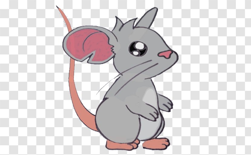 Computer Mouse Whiskers Android Mus Rat - Cat Transparent PNG