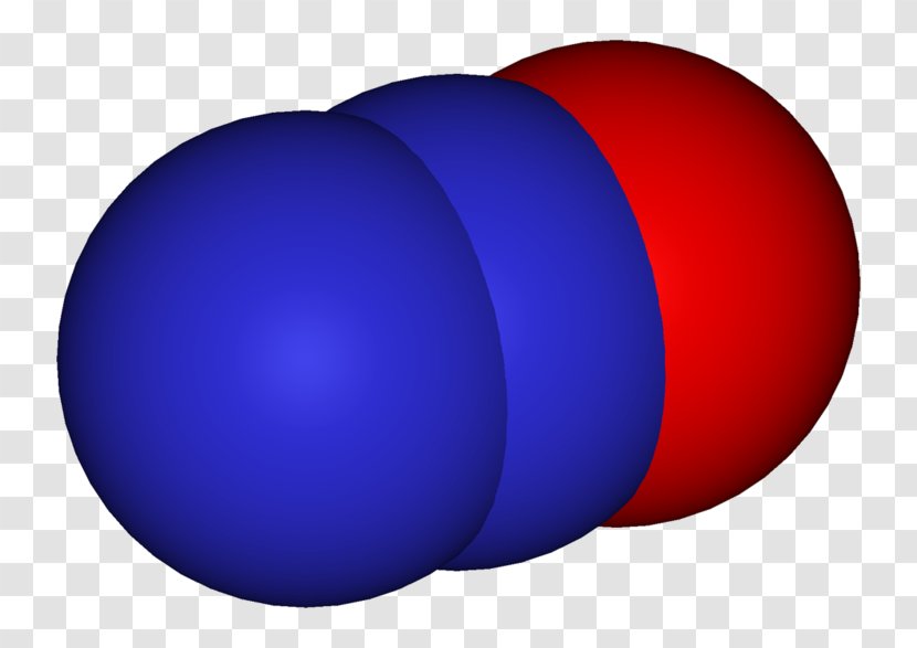 Nitrous Oxide Gas Space-filling Model Dinitrogen Tetroxide - Chemical Formula - Carbon Dioxide Transparent PNG
