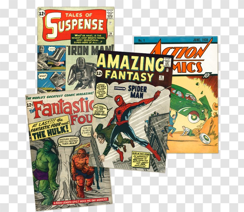 Action Comics, Vol. 1 Superman Comic Book Collecting - Amazing Fantasy Transparent PNG