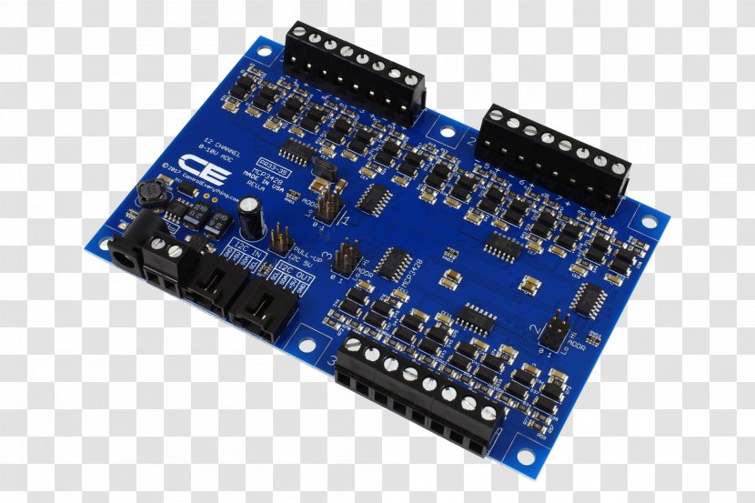 Microcontroller Relay Analog-to-digital Converter General-purpose Input/output Electrical Network - Transistor - Controller Transparent PNG