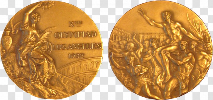 1932 Summer Olympics Olympic Medal Games Bronze - Gold - Classical Transparent PNG