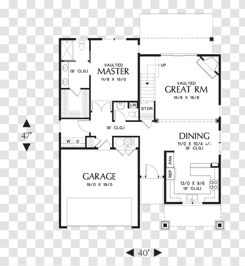 Floor Plan House - Design Transparent PNG