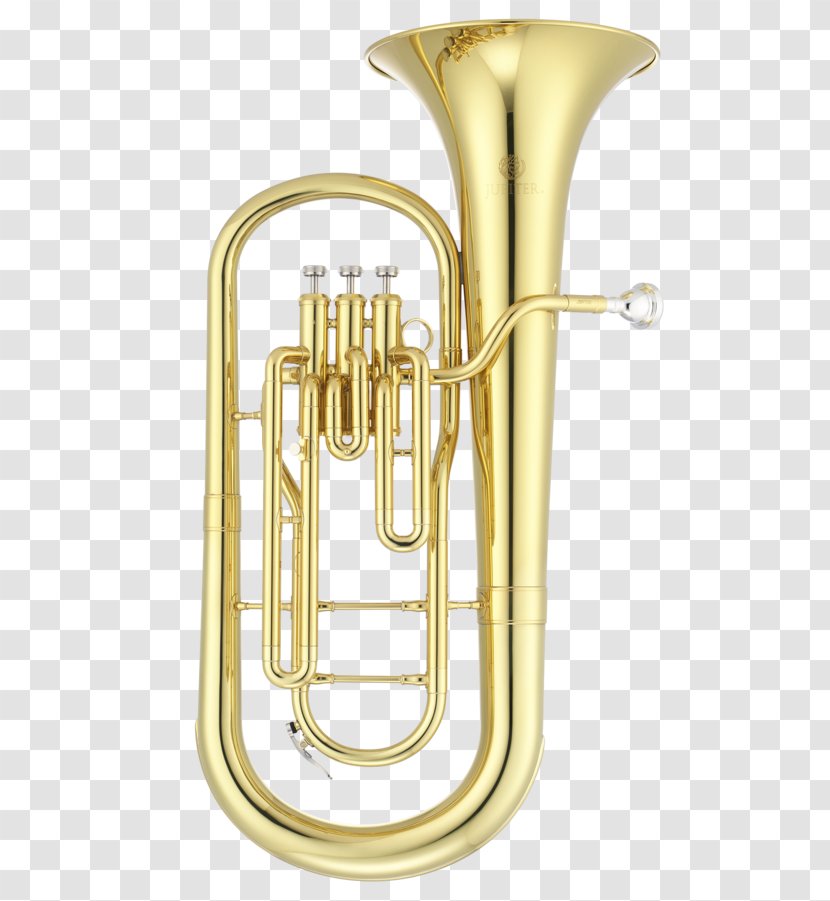 Saxhorn Euphonium Tenor Horn Tuba Musical Instruments - Heart Transparent PNG
