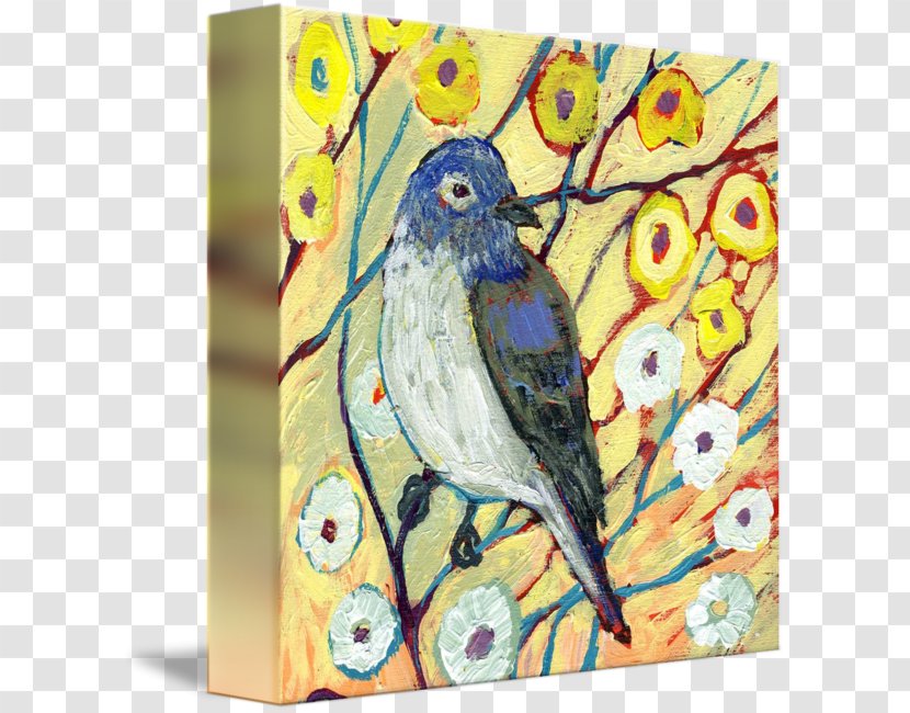 Painting Canvas Print Gallery Wrap Bird - Wall Transparent PNG