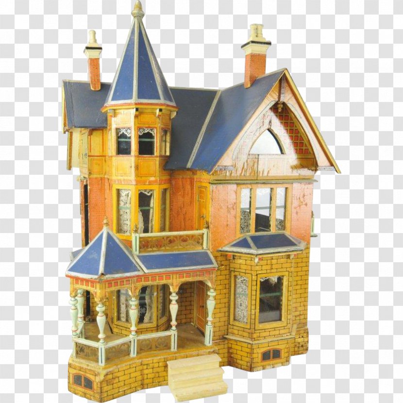 Dollhouse Roof Toy Building - Furniture - A Treasure House Transparent PNG