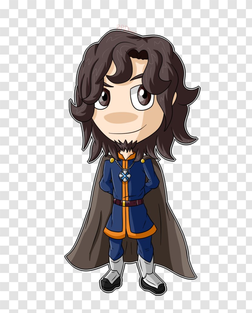 Brown Hair Cartoon Figurine Character - Fiction - Lord Mobile Transparent PNG