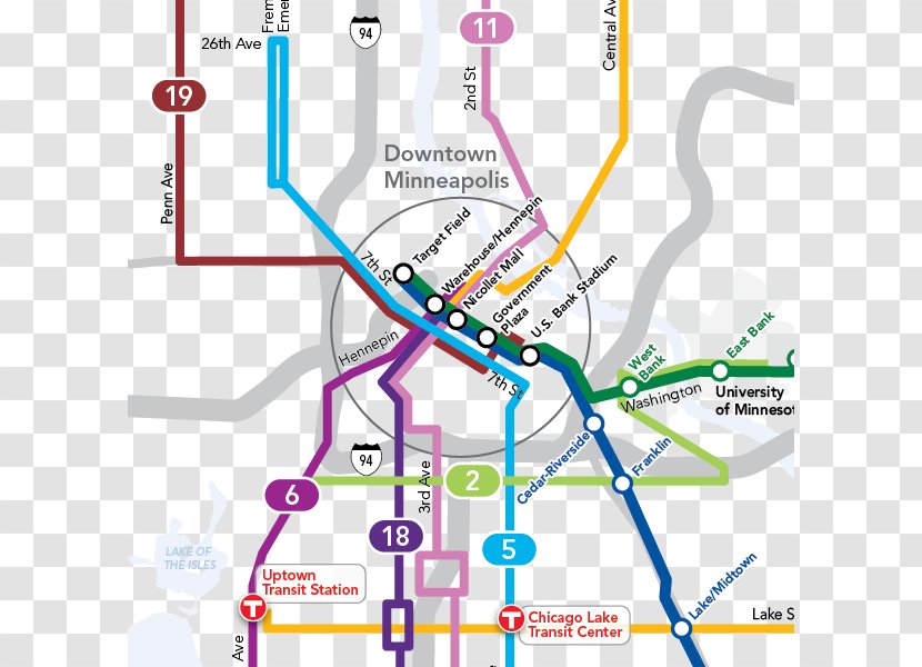 Metro Transit Blue Line Rapid Trolley Rail Transport - Organism Transparent PNG
