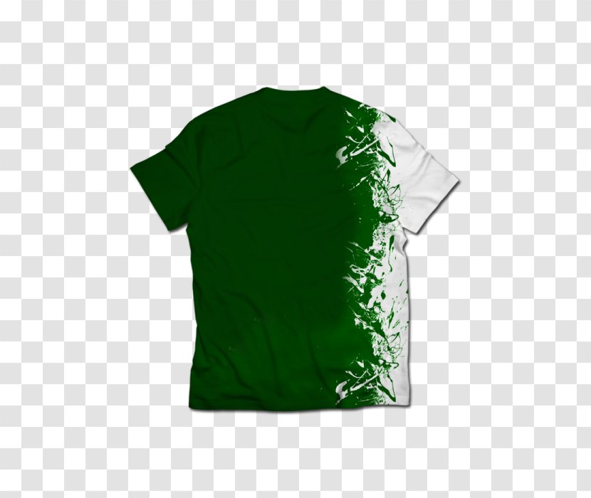Printed T-shirt Printing All Over Print - Sleeve - 14 August Independence Day Pakistan Transparent PNG