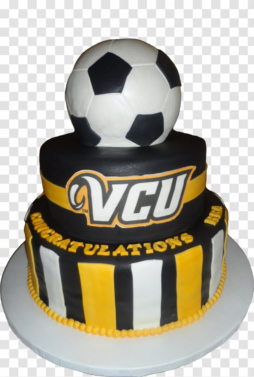 Birthday Cake VCU Rams Baseball Virginia Commonwealth University Sugar Decorating - Yellow Transparent PNG