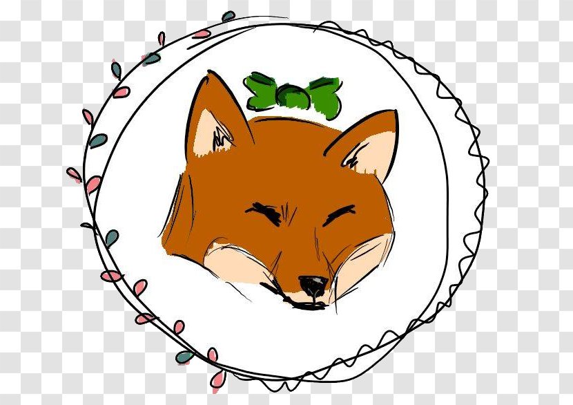 Red Fox Whiskers Snout Clip Art - Vlog Transparent PNG