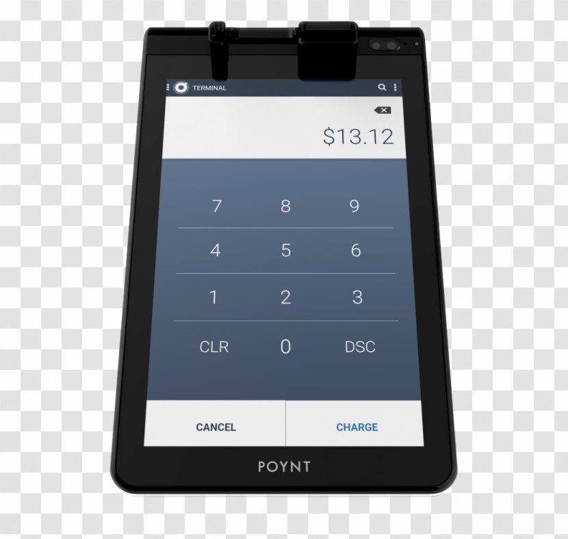 Feature Phone Merchant Services Payment Terminal Credit Card - Numeric Keypad - Pos Transparent PNG