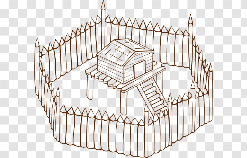 The Red Fort Fortification Clip Art - Castle - Cliparts Transparent PNG