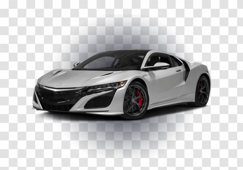 2018 Acura NSX 2017 Sports Car - Bumper Transparent PNG