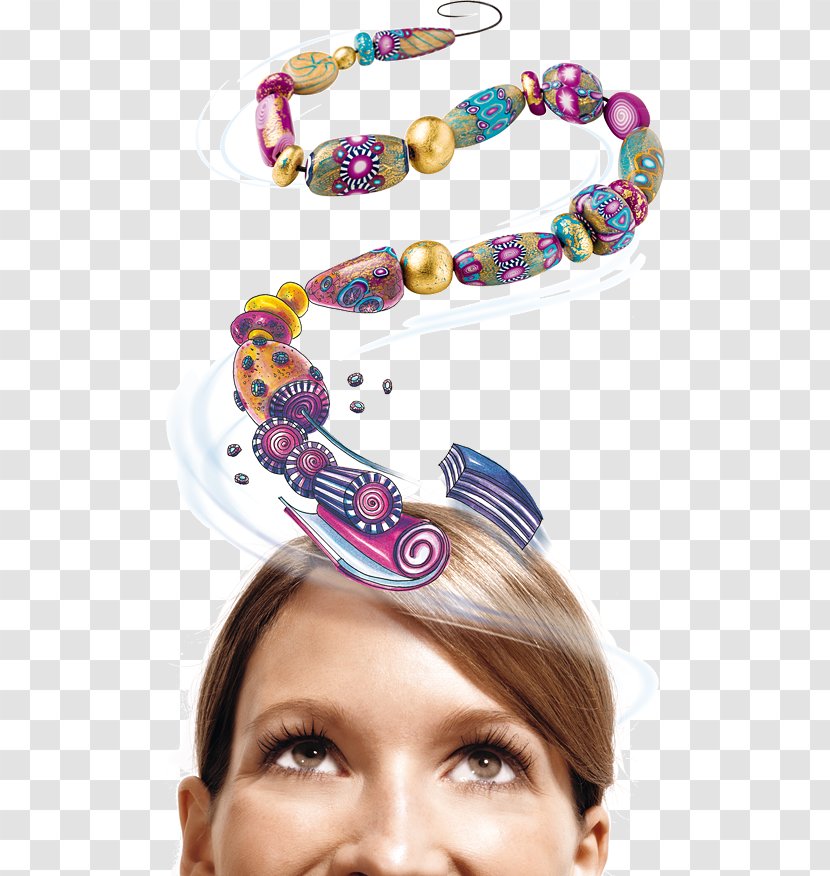 Fimo Staedtler Idea Advertising Campaign - Hair Accessory Transparent PNG