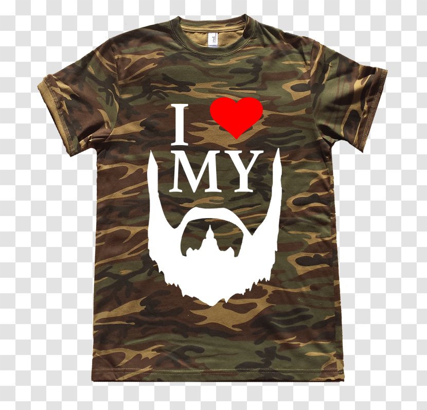 T-shirt Military Camouflage Sleeve Font - Neck Transparent PNG