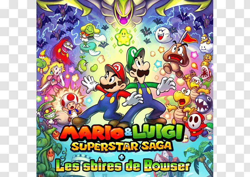 Mario & Luigi: Superstar Saga + Bowser’s Minions Super Bros. - Bros - Luigi Transparent PNG