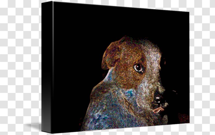 Dog Orcutt Gallery Wrap Canvas Baby Blue Transparent PNG