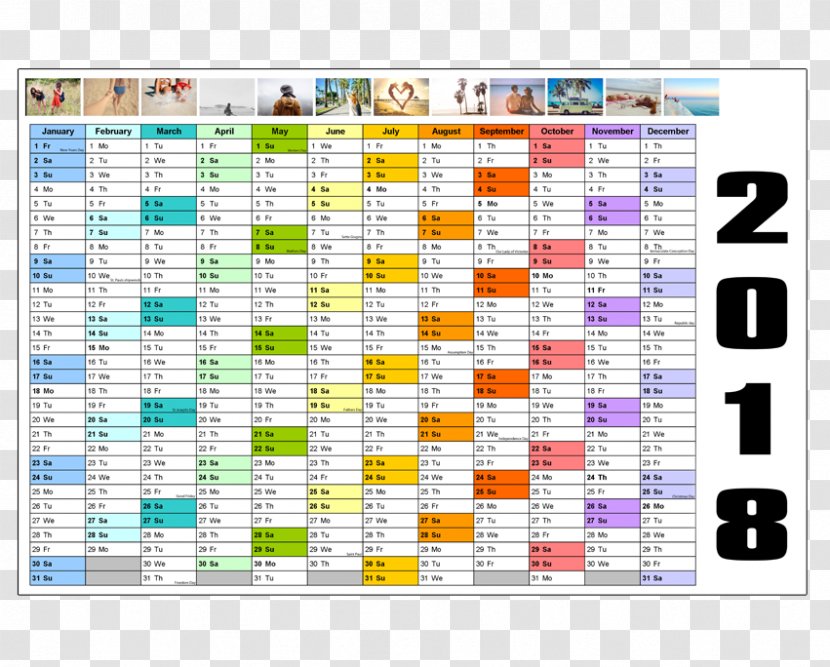 Calendar 0 Template ISO Week Date Microsoft Excel - Wall Transparent PNG