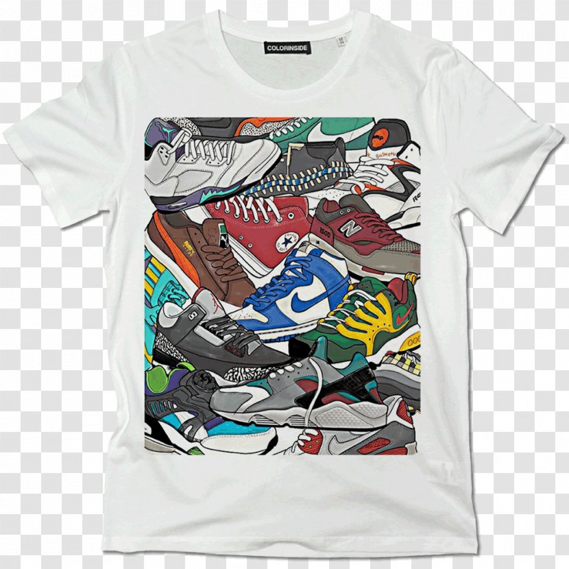 Nike Air Max T-shirt Sneakers Jumpman Jordan - Drawing Transparent PNG