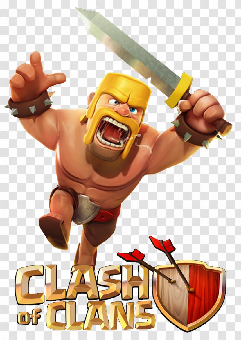 Clash Of Clans Royale Barbarian - Elixir Transparent PNG