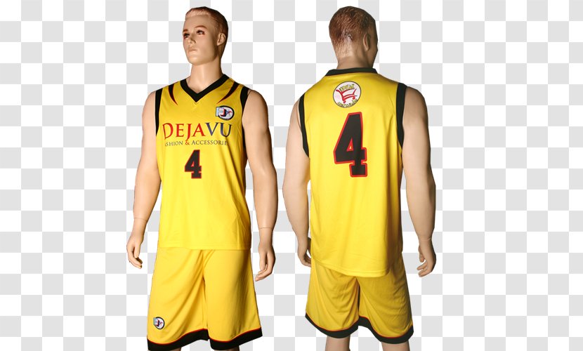 Sports Fan Jersey Tracksuit Basketball Uniform - Yellow - Shirt Transparent PNG